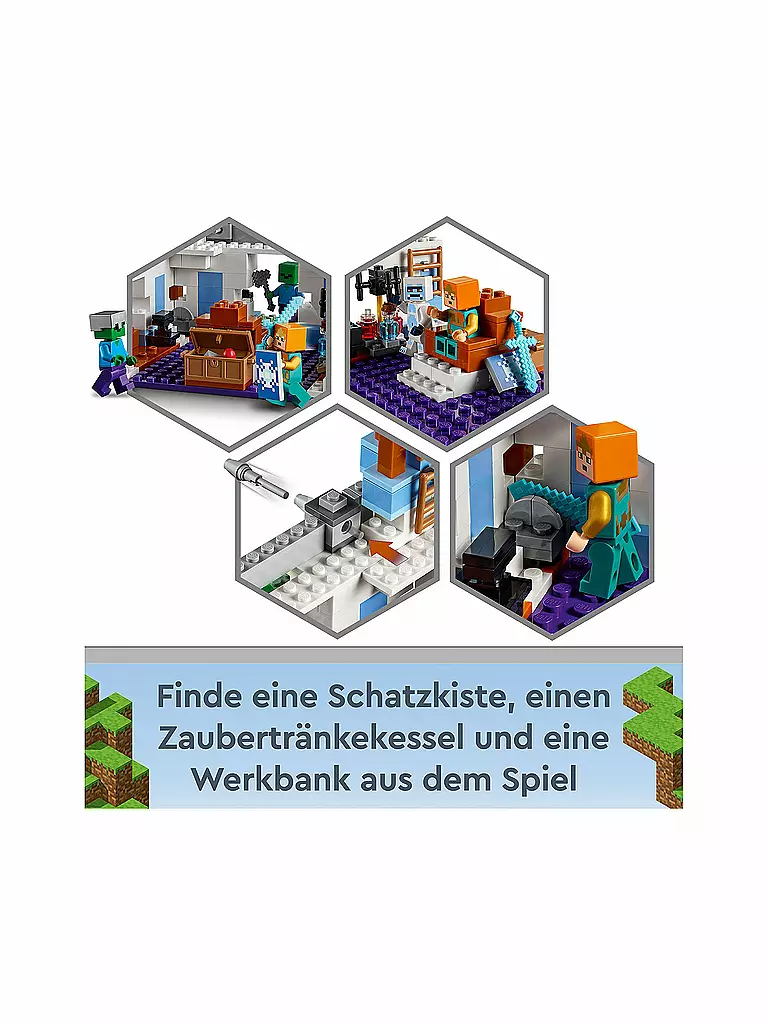 LEGO | Minecraft - Der Eispalast 21186 | keine Farbe