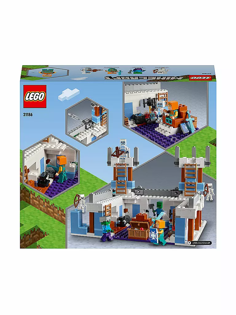 LEGO | Minecraft - Der Eispalast 21186 | keine Farbe