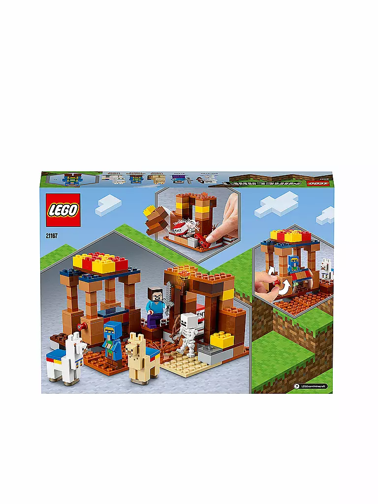 LEGO | Minecraft - Der Handelsplatz 21167 | keine Farbe