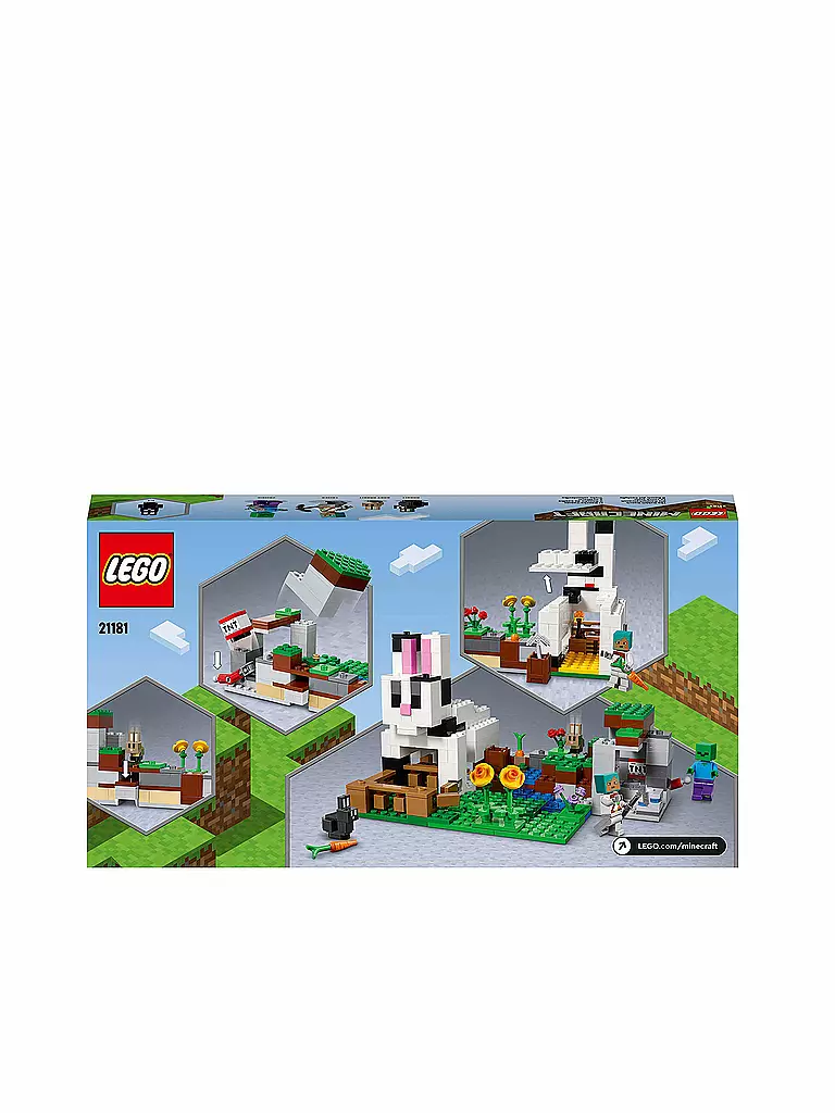 LEGO | Minecraft - Die Kaninchenranch 21181 | keine Farbe