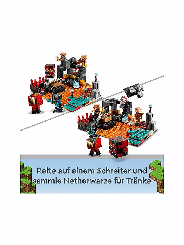 LEGO | Minecraft - Die Netherbastion 21185 | keine Farbe