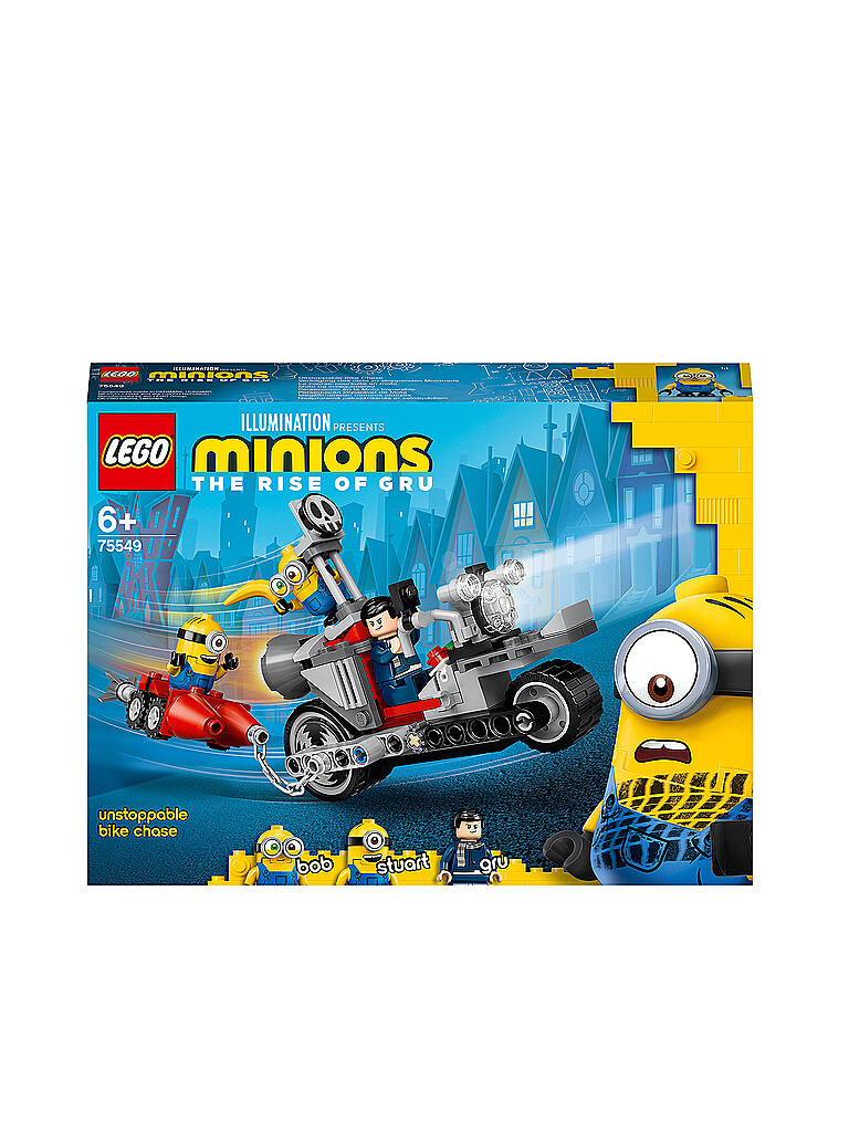 LEGO | Minions Unaufhaltsame Motorrad-Jagd 75549 | keine Farbe