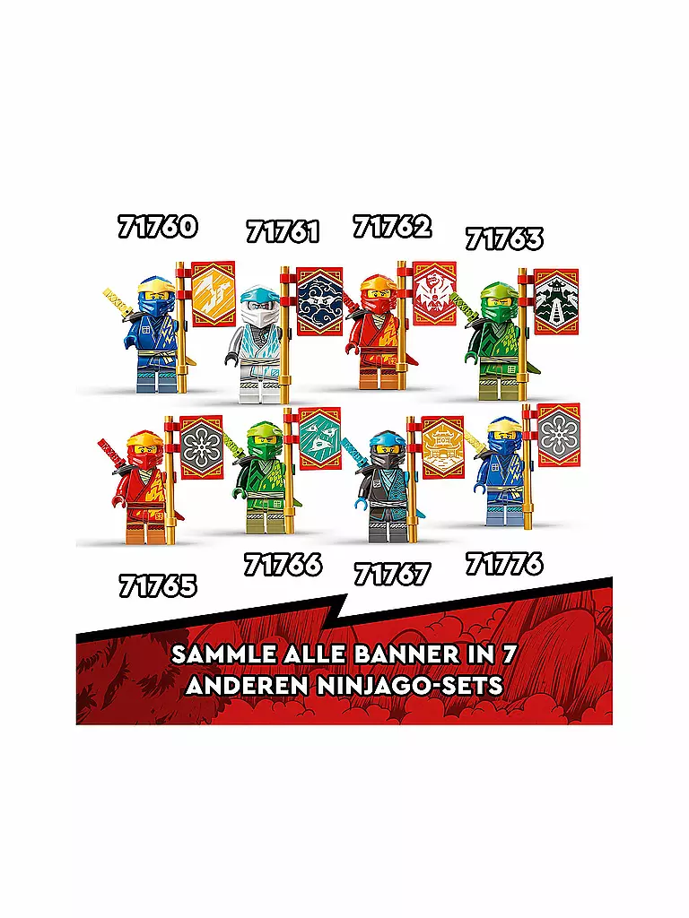 LEGO | Ninjago - Jays Donnerdrache EVO 71760 | keine Farbe