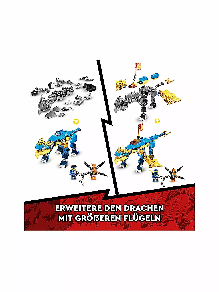 LEGO | Ninjago - Jays Donnerdrache EVO 71760 | keine Farbe