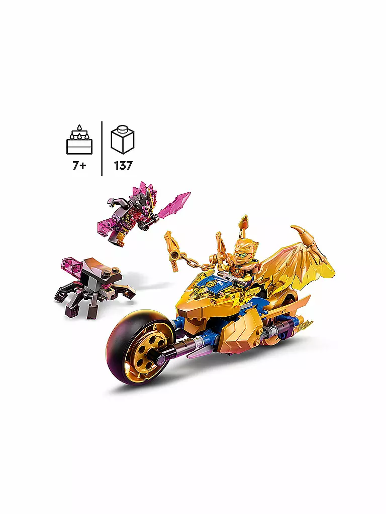 LEGO | Ninjago - Jays Golddrachen-Motorrad 71768 | keine Farbe