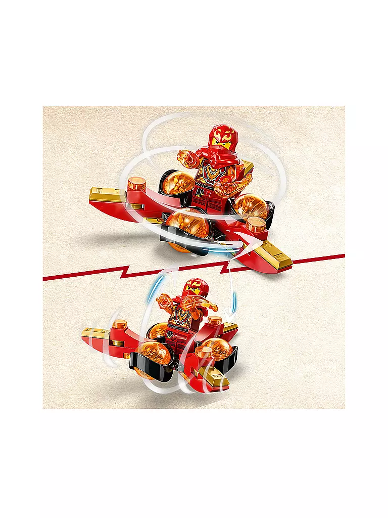 LEGO | Ninjago - Kais Drachenpower-Spinjitzu-Flip 71777 | keine Farbe