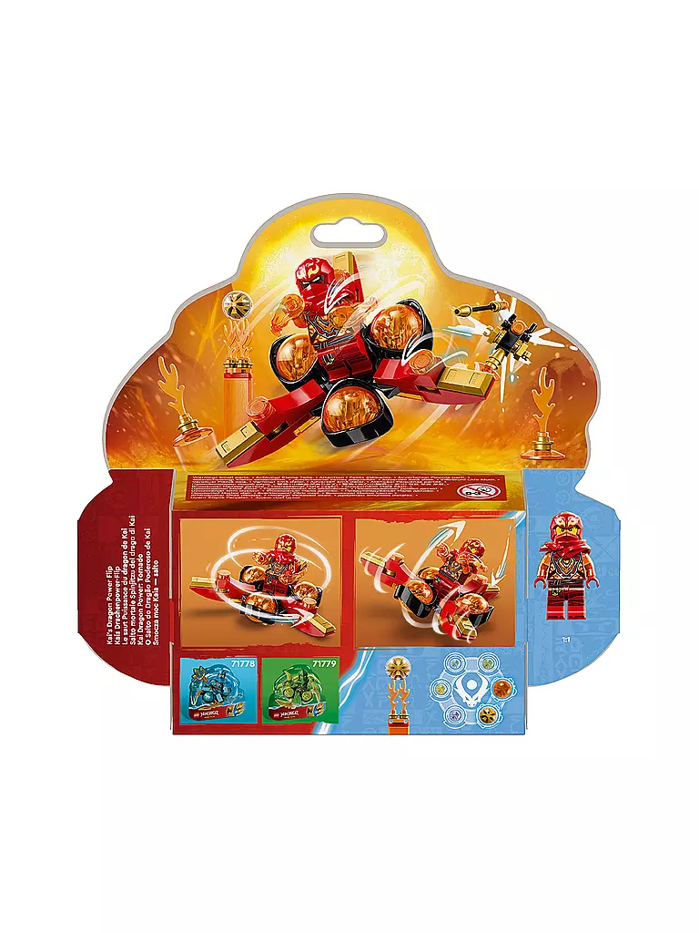 LEGO | Ninjago - Kais Drachenpower-Spinjitzu-Flip 71777 | keine Farbe
