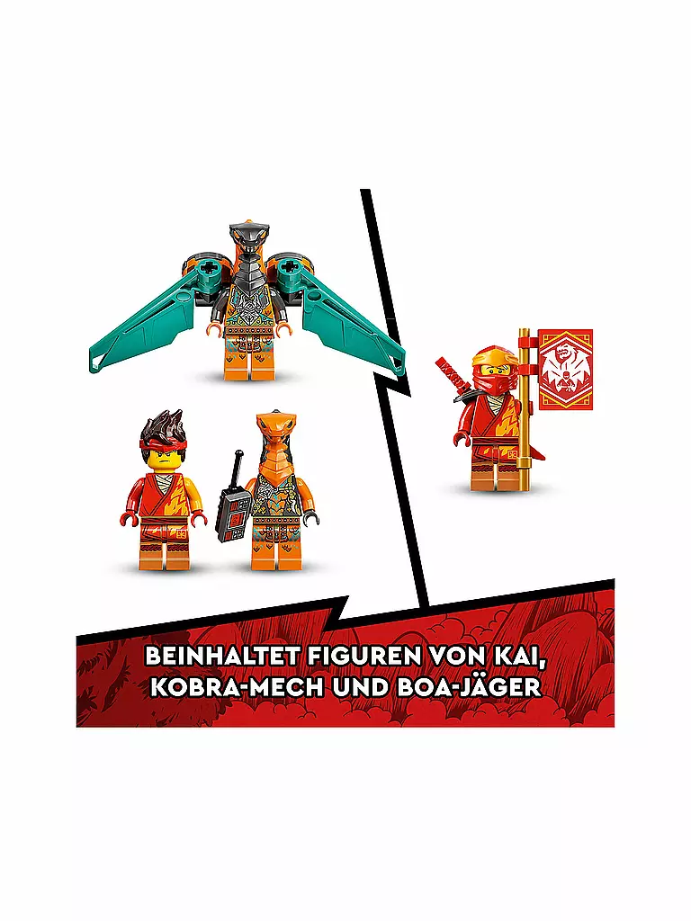 LEGO | Ninjago - Kais Feuerdrache EVO 71762 | keine Farbe