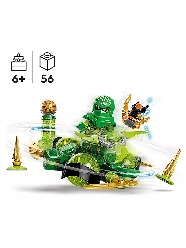 LEGO | Ninjago - Lloyds Drachenpower-Spinjitzu-Spin 71779 | keine Farbe