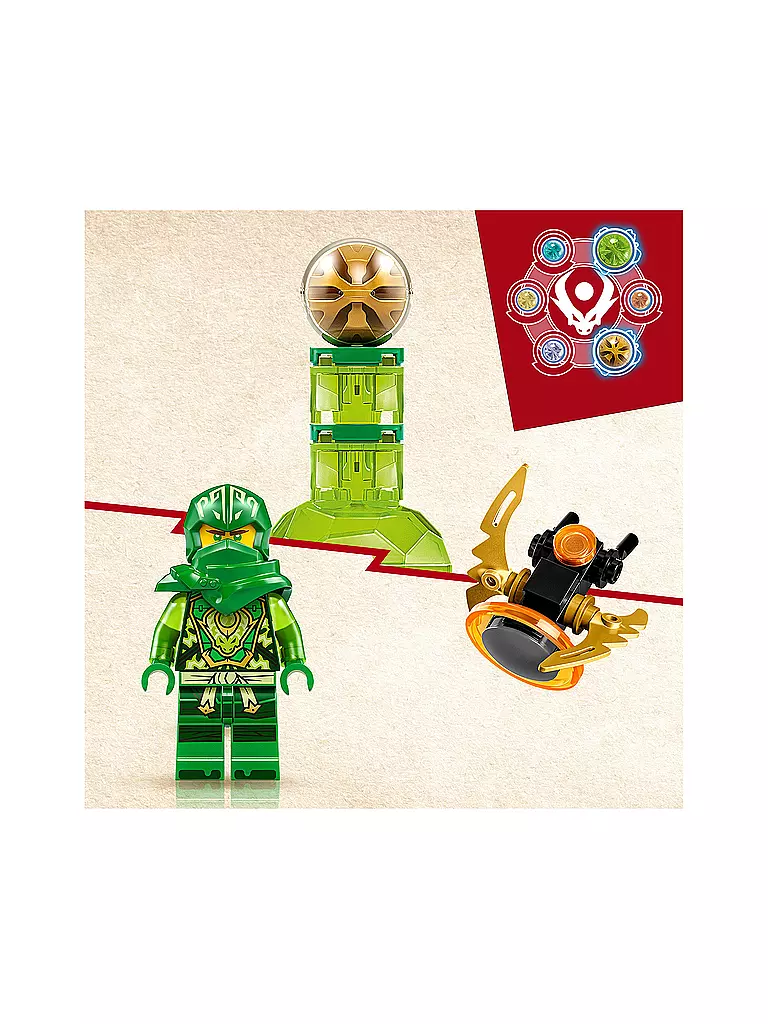 LEGO | Ninjago - Lloyds Drachenpower-Spinjitzu-Spin 71779 | keine Farbe