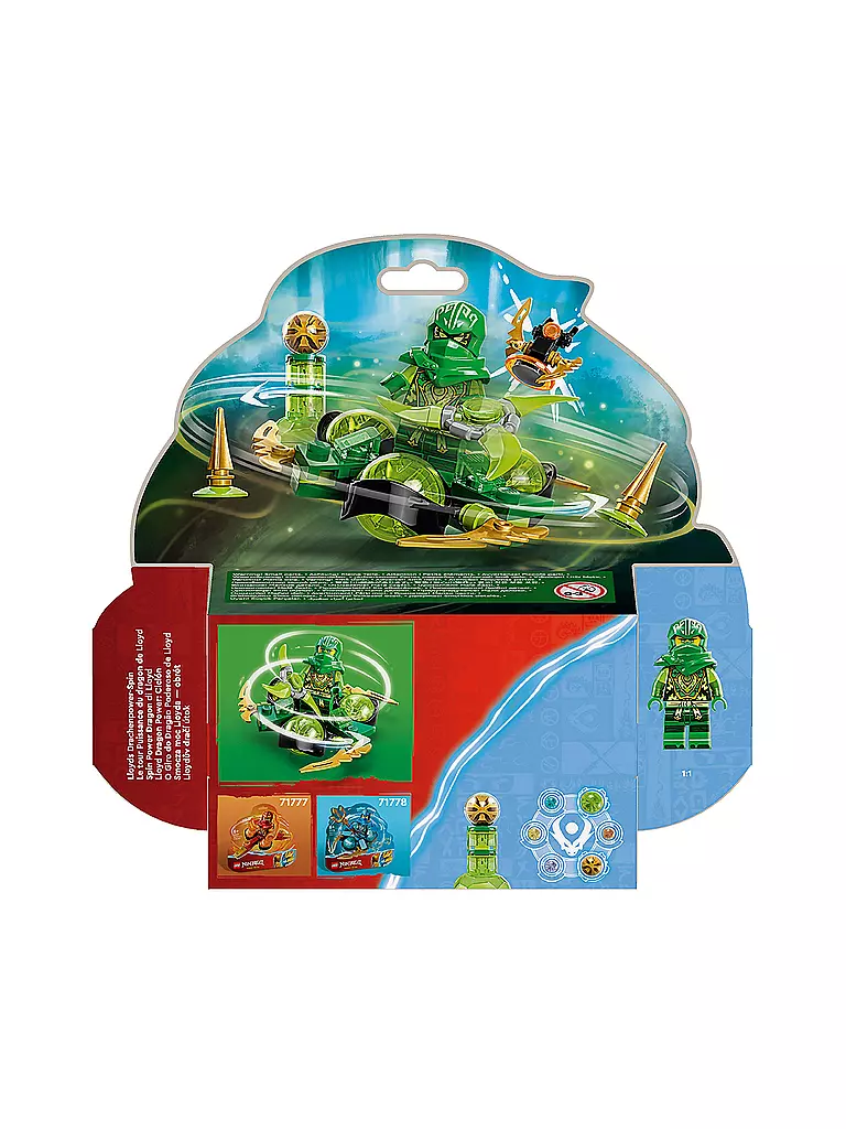 LEGO | Ninjago - Lloyds Drachenpower-Spinjitzu-Spin 71779 | keine Farbe