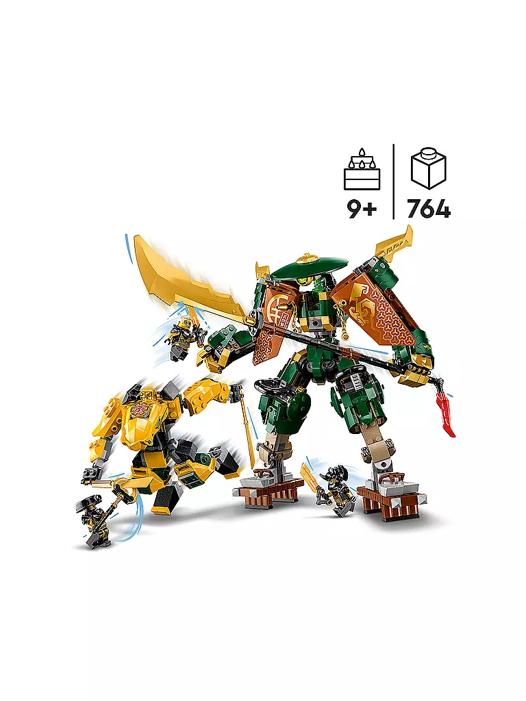 LEGO | Ninjago - Lloyds und Arnis Training - Mechs 71794 | keine Farbe