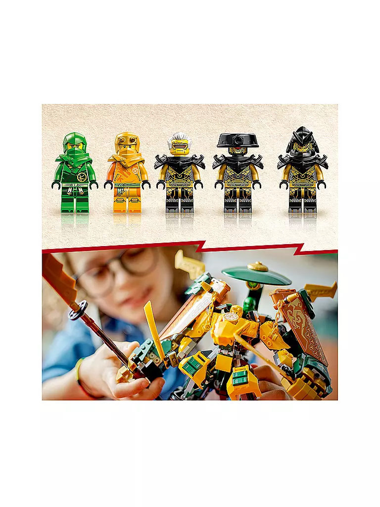 LEGO | Ninjago - Lloyds und Arnis Training - Mechs 71794 | keine Farbe