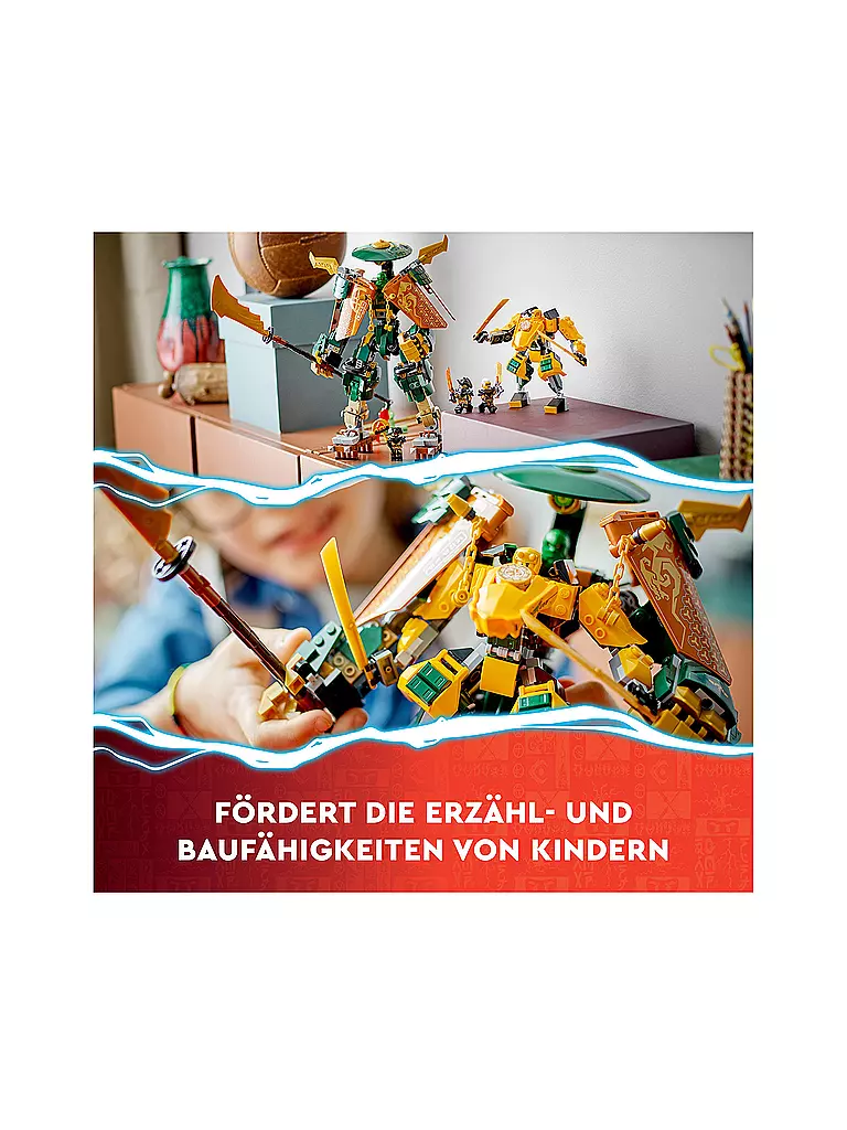 LEGO | Ninjago - Lloyds und Arnis Training - Mechs 71794 | keine Farbe