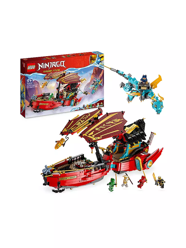 LEGO | Ninjago - Ninja - Flugsegler im Wettlauf mit der Zeit 71797 | keine Farbe