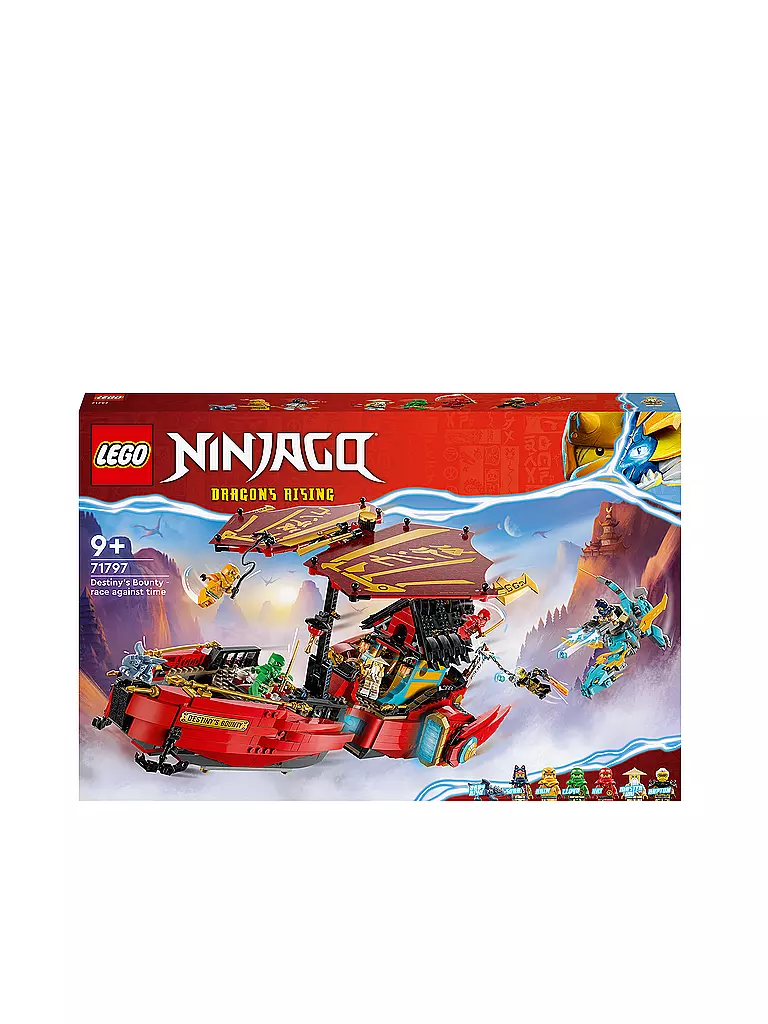 LEGO | Ninjago - Ninja - Flugsegler im Wettlauf mit der Zeit 71797 | keine Farbe