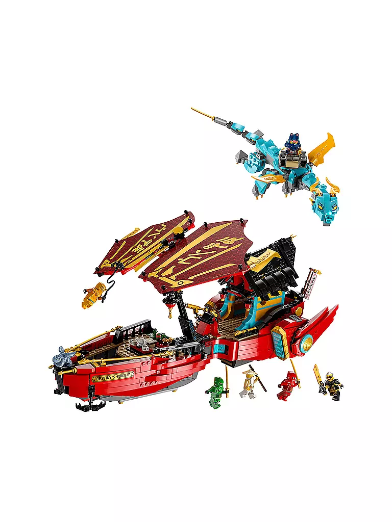 LEGO | Ninjago - Ninja - Flugsegler im Wettlauf mit der Zeit 71797 | keine Farbe