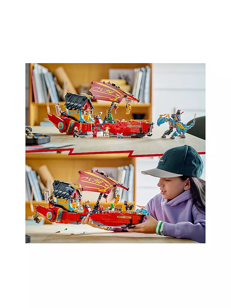 LEGO | Ninjago - Ninja - Flugsegler im Wettlauf mit der Zeit 71797 | keine Farbe