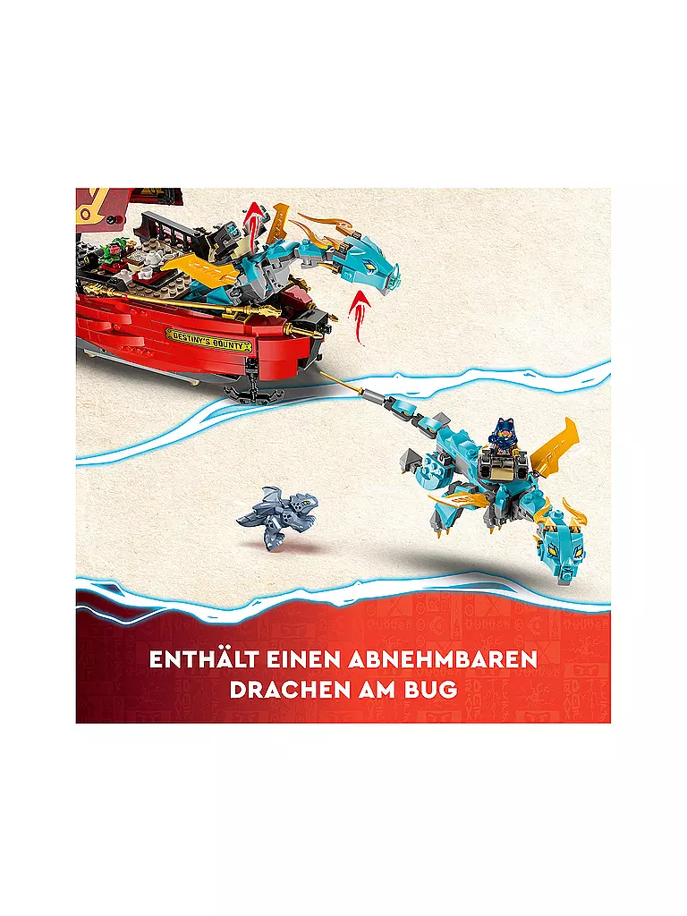 LEGO | Ninjago - Ninja - Flugsegler im Wettlauf mit der Zeit 71797 | keine Farbe
