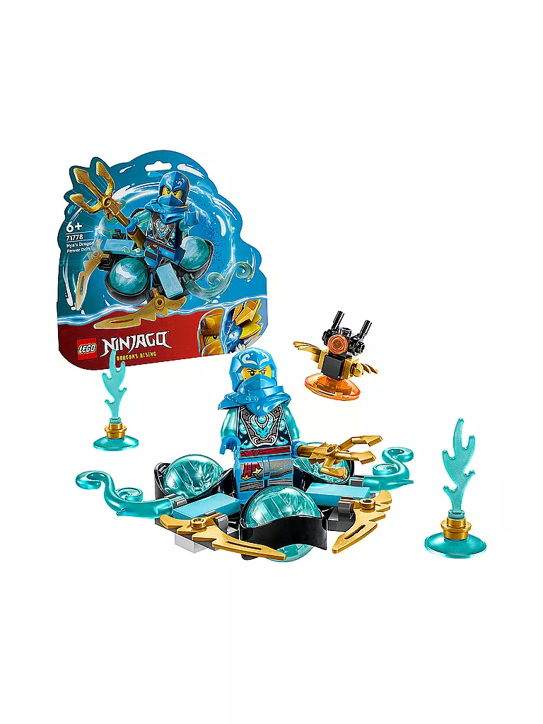 LEGO | Ninjago - Nyas Drachenpower-Spinjitzu-Drift 71778 | keine Farbe