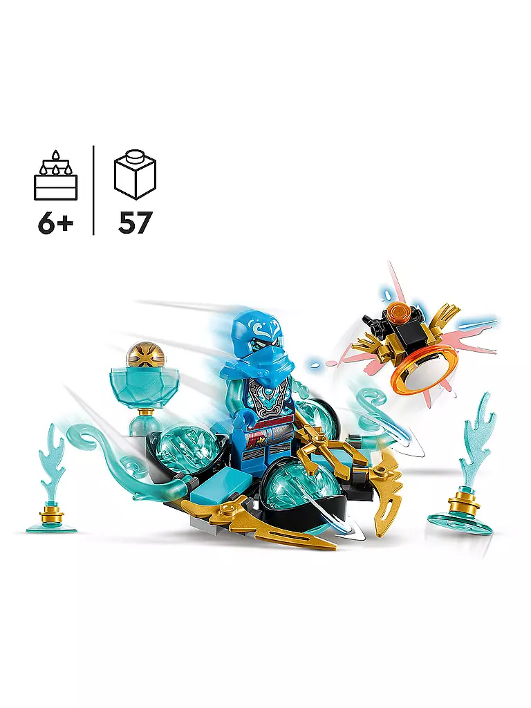 LEGO | Ninjago - Nyas Drachenpower-Spinjitzu-Drift 71778 | keine Farbe