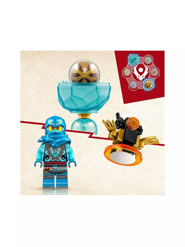 LEGO | Ninjago - Nyas Drachenpower-Spinjitzu-Drift 71778 | keine Farbe