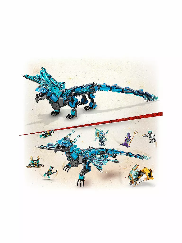 LEGO | Ninjago - Wasserdrache 71754 | keine Farbe