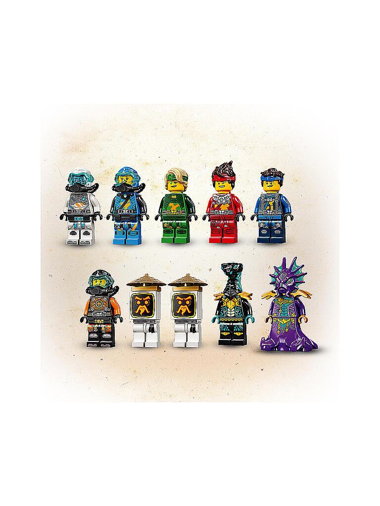 LEGO | Ninjago - Wassersegler 71756 | transparent