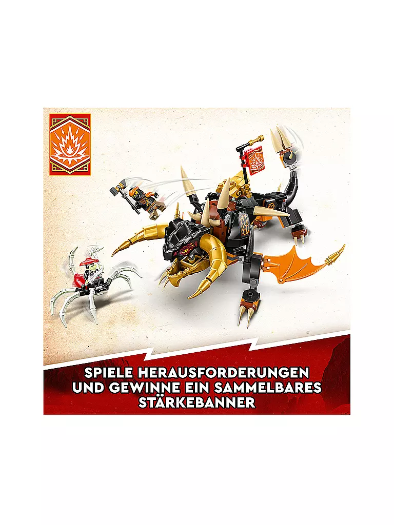 LEGO | Ninjago -Coles Erddrache EVO 71782 | keine Farbe