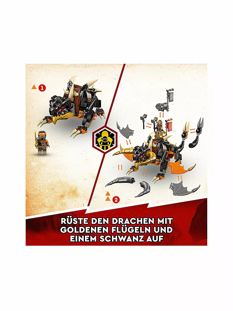 LEGO | Ninjago -Coles Erddrache EVO 71782 | keine Farbe