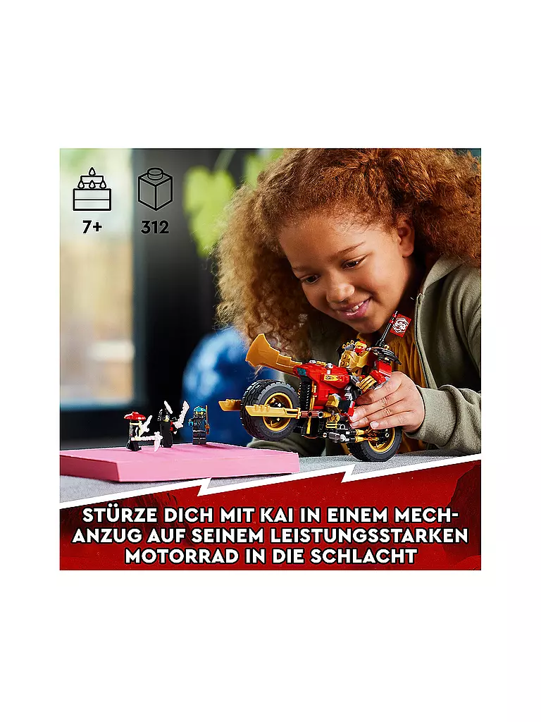 LEGO | Ninjago -Kais Mech-Bike EVO 71783 | keine Farbe