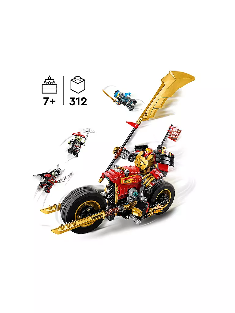 LEGO | Ninjago -Kais Mech-Bike EVO 71783 | keine Farbe