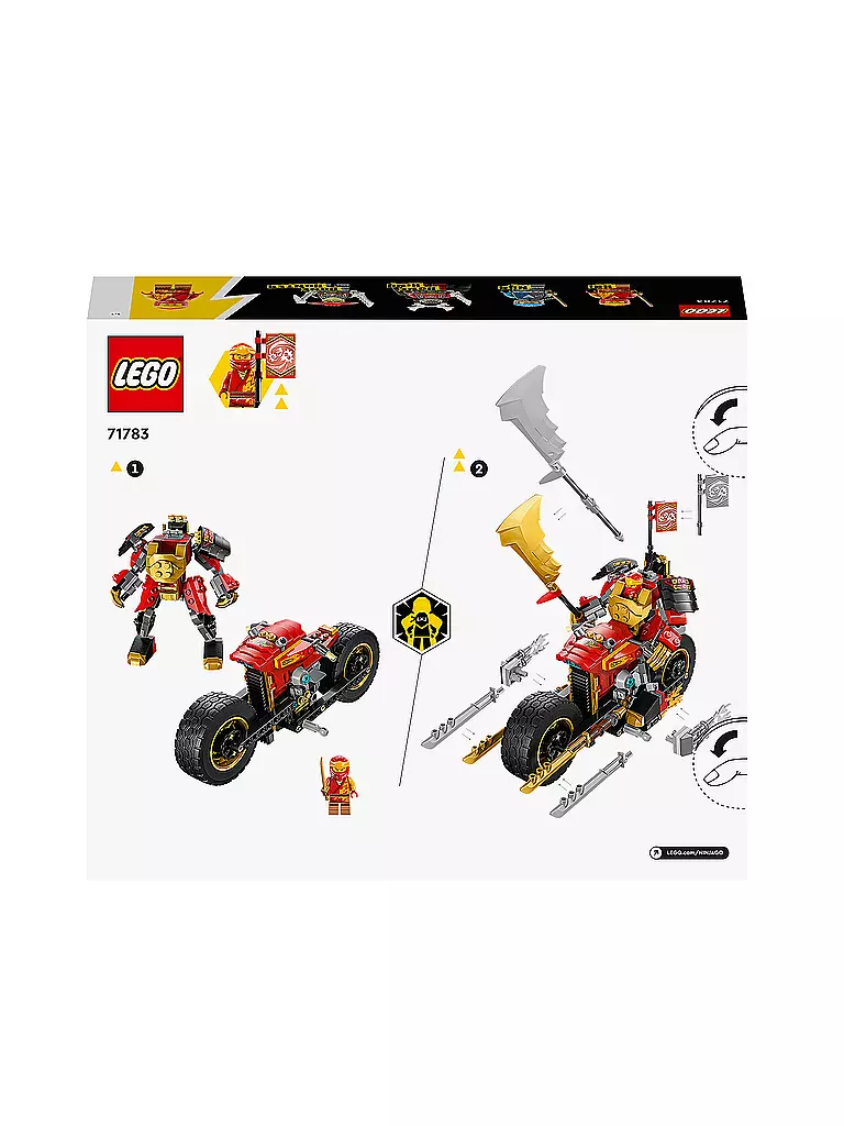 LEGO | Ninjago -Kais Mech-Bike EVO 71783 | keine Farbe