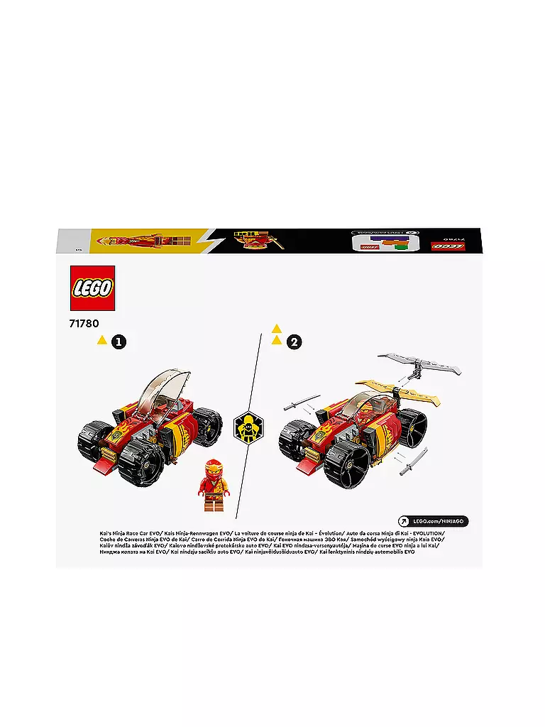 LEGO | Ninjago -Kais Ninja-Rennwagen EVO 71780 | keine Farbe