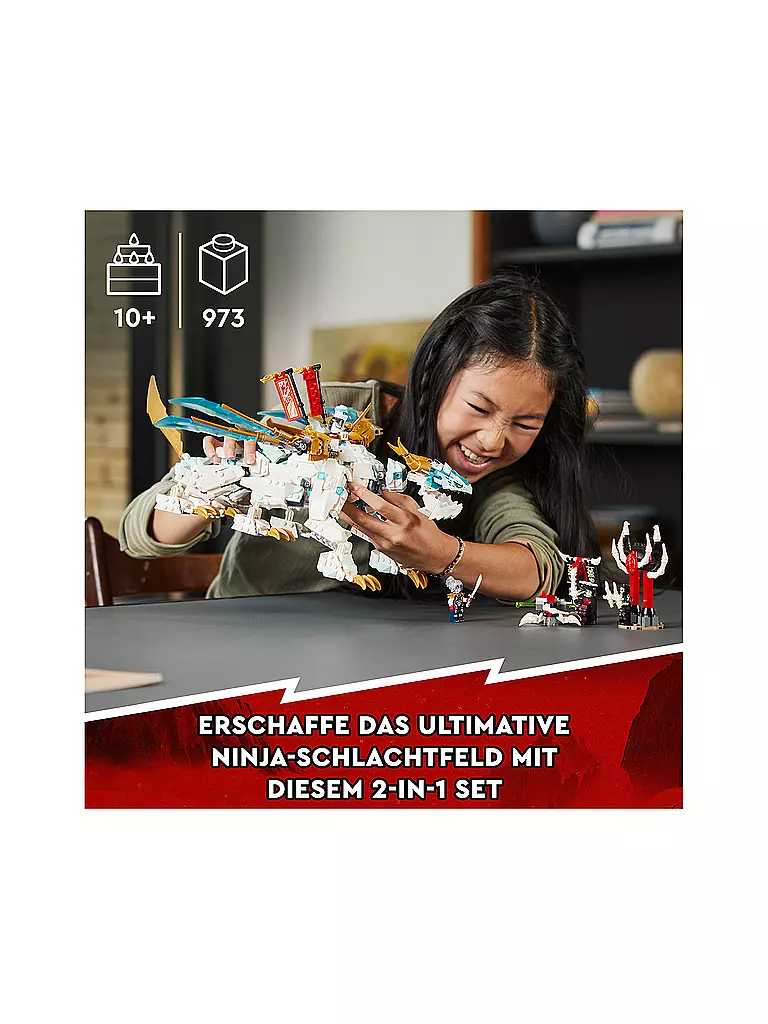 LEGO | Ninjago -Zanes Eisdrache 71786 | keine Farbe