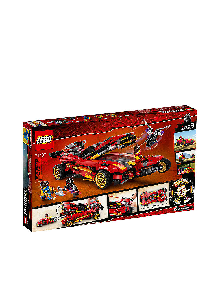 LEGO | Ninjago Legacy - X-1 Ninja Supercar 71737 | keine Farbe
