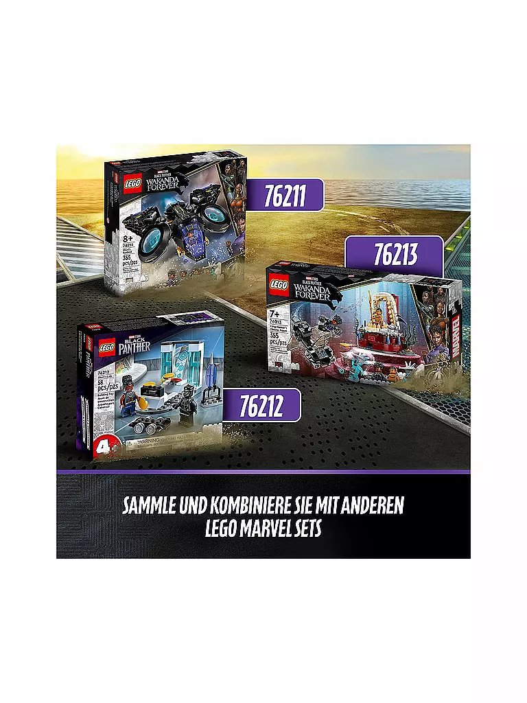LEGO | Shuris Sonnenvogel Marvel 76211 | keine Farbe