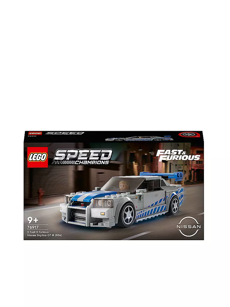 LEGO | Speed Champions - 2 Fast 2 Furious – Nissan Skyline GT-R (R34) 76917 | keine Farbe