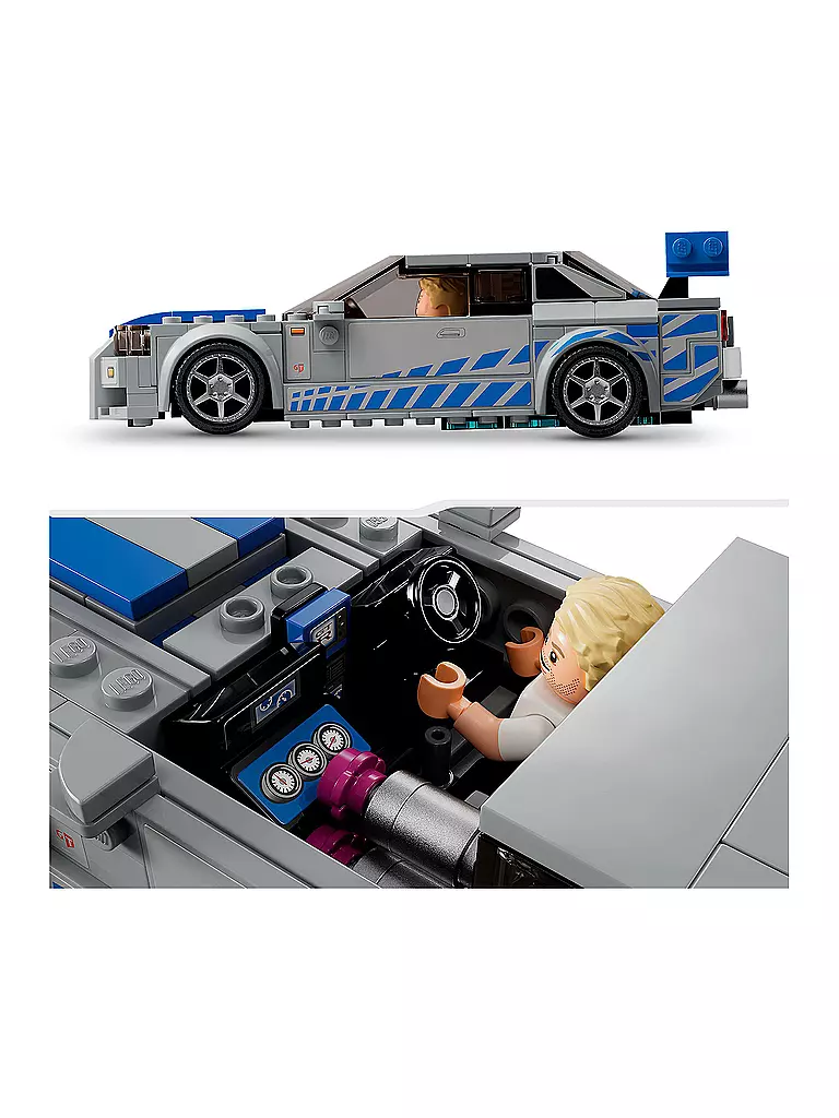 LEGO | Speed Champions - 2 Fast 2 Furious – Nissan Skyline GT-R (R34) 76917 | keine Farbe