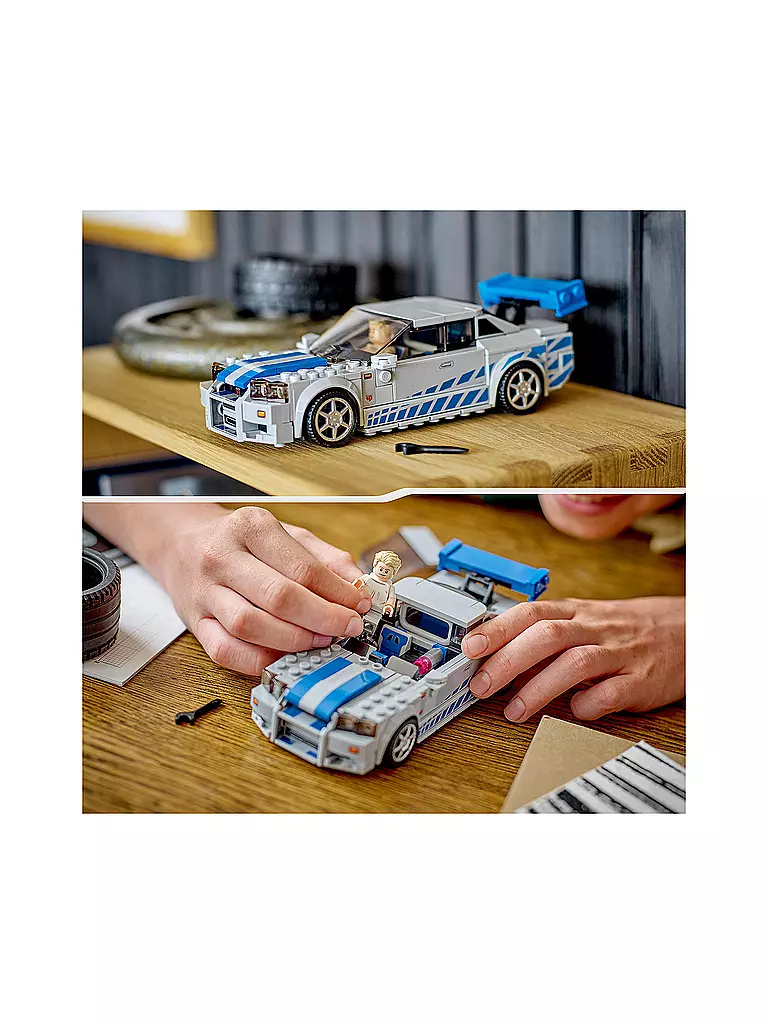 LEGO | Speed Champions - 2 Fast 2 Furious – Nissan Skyline GT-R (R34) 76917 | keine Farbe