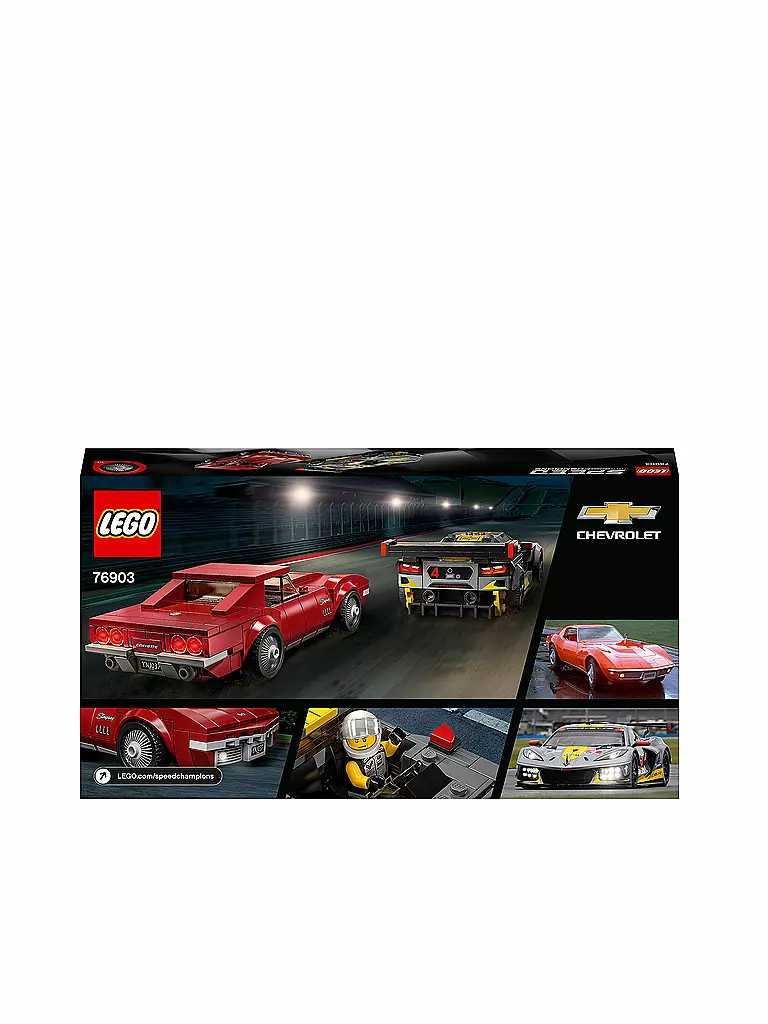 LEGO | Speed Champions - Chevrolet Corvette C8. & 1968 Chevrolet 76903 | keine Farbe