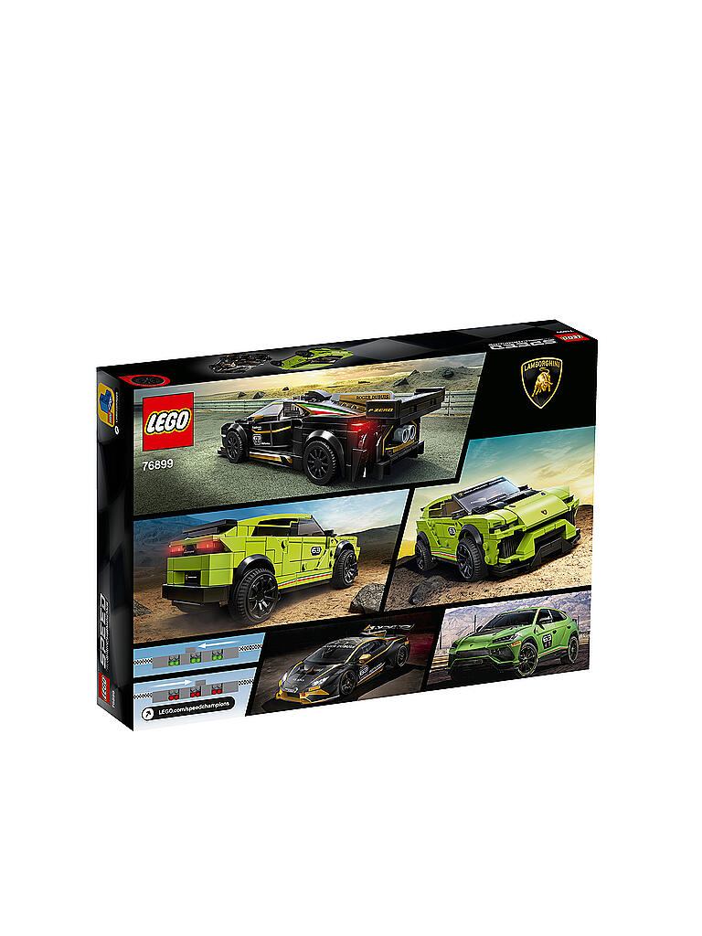 LEGO | Speed Champions - Lamborghini Urus ST-X & Lamborghini Huracán Super Trofeo EVO 76899 | keine Farbe