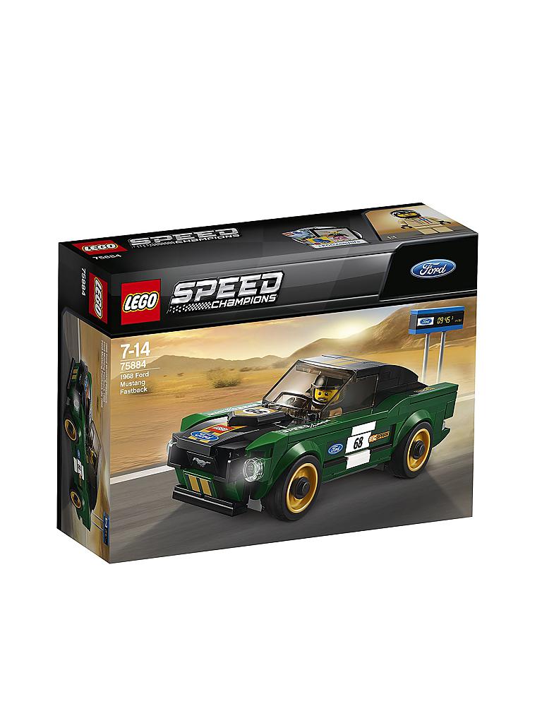 LEGO | Speed Champions 1968 Ford Mustang Fastback 75884 | 