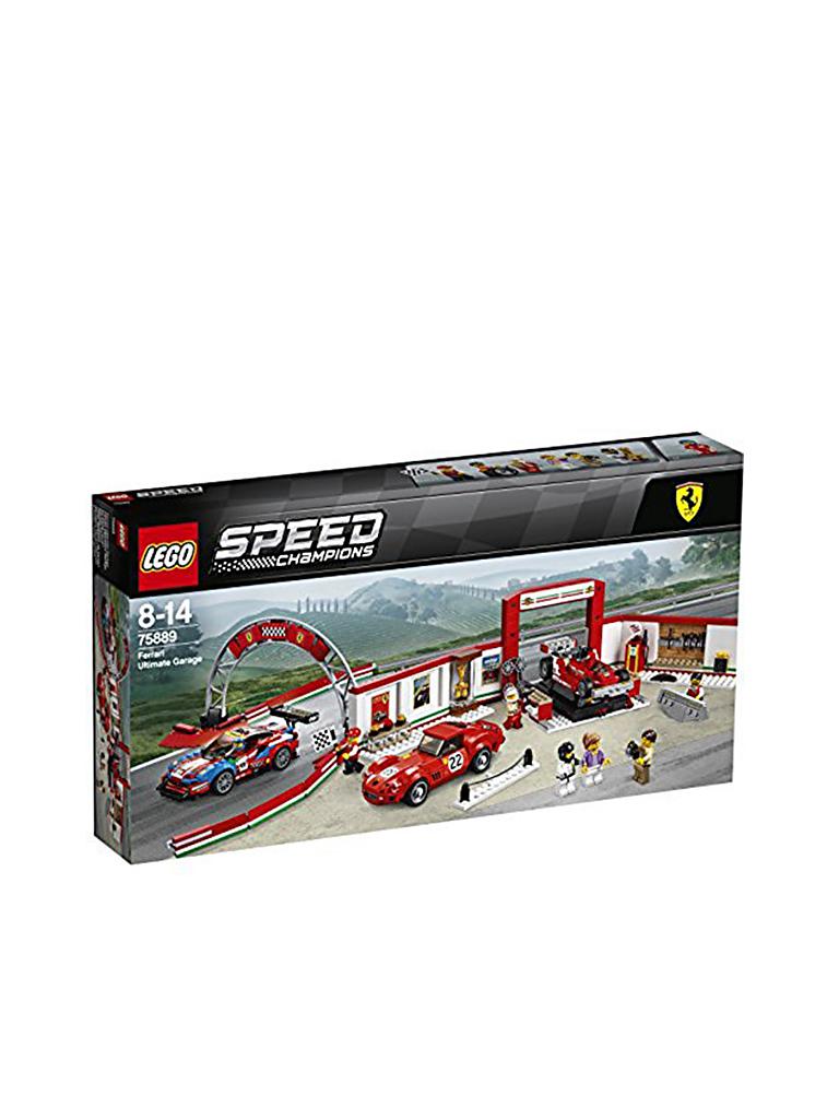 LEGO | Speed Champions Ferrari Ultimative Garage 75889 | transparent