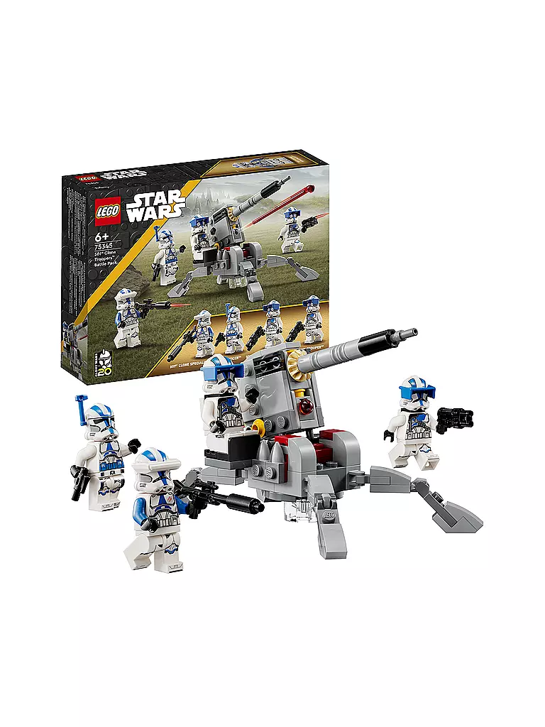 LEGO | Star Wars - 501st Clone Troopers™ Battle Pack 75345 | keine Farbe