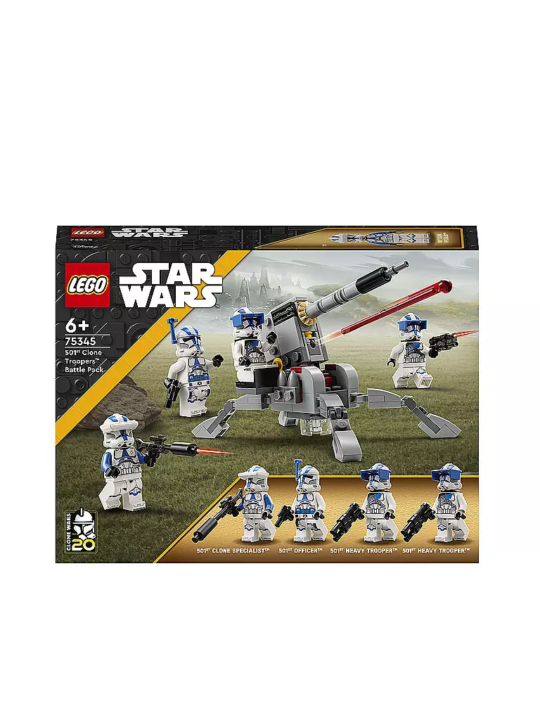 LEGO | Star Wars - 501st Clone Troopers™ Battle Pack 75345 | keine Farbe