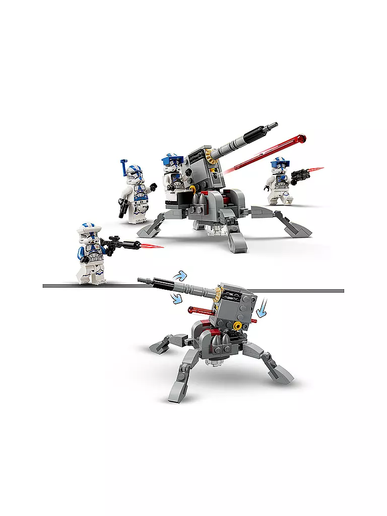 LEGO | Star Wars - 501st Clone Troopers™ Battle Pack 75345 | keine Farbe