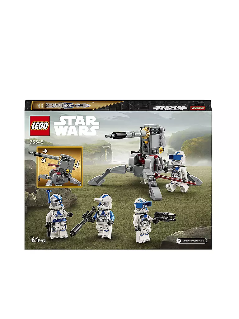 LEGO | Star Wars - 501st Clone Troopers™ Battle Pack 75345 | keine Farbe