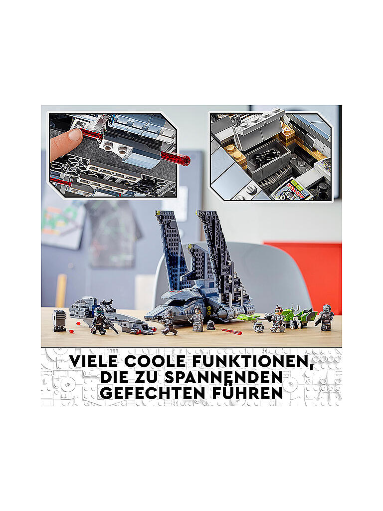 LEGO | Star Wars - Angriffsshuttle aus The Bad Batch™ 75314 | keine Farbe