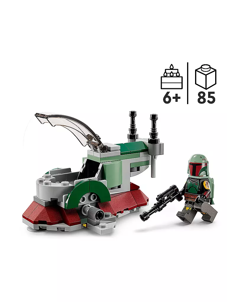 LEGO | Star Wars - Boba Fetts Starship™ – Microfighter 75344 | keine Farbe